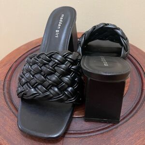 Madden Girl Braided Block Heels | Size 8